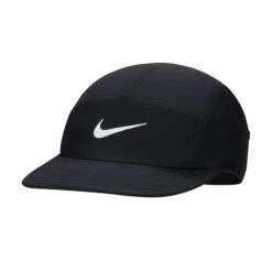 Nike Unisex DRI-Fit Fly Unstructured Swoosh Cap (010 - Black/Anthracite/White)
