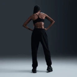 Nike Women's Indy Light Support Padded Adjustable Sports Bra (010 - Black/Black) -FastStride Gear AURORA FD1062 010 PHSBM001 2000