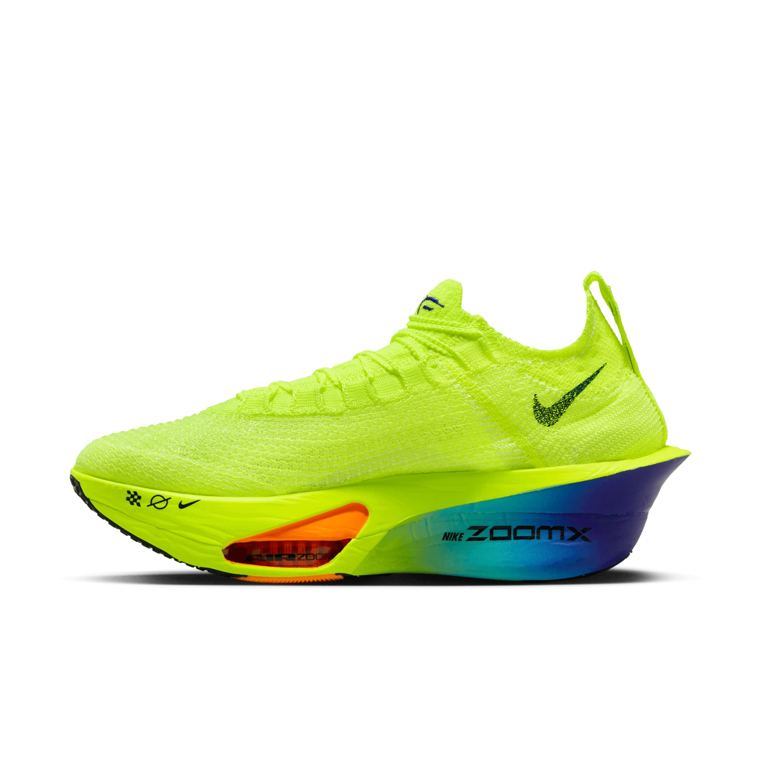 Nike Women's Alphafly 3 "Fast Pack" (700 - Volt/Concord/DustyCactus/Total Orange) 4 Nike Women's Alphafly 3 "Fast Pack" (700 - Volt/Concord/DustyCactus/Total Orange) - Image 2