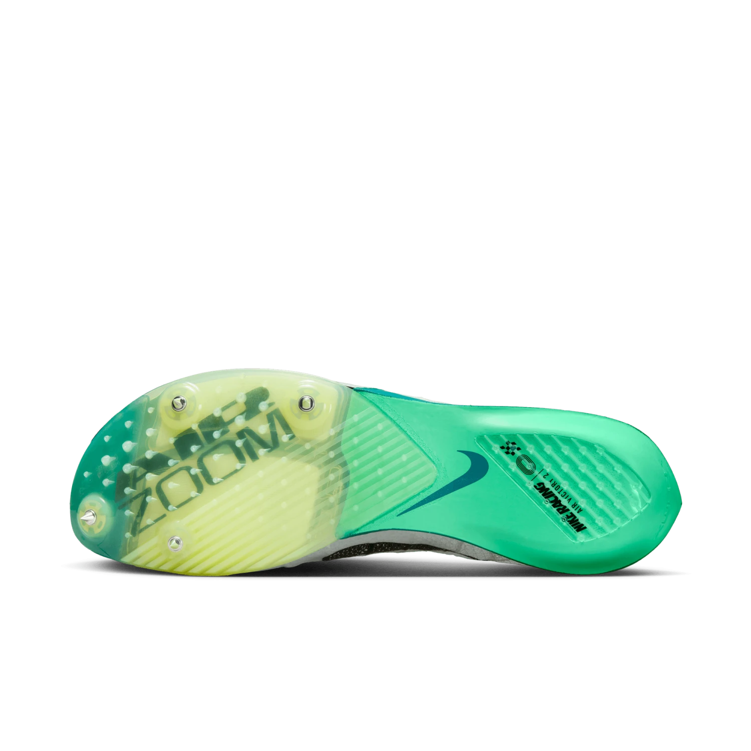 Nike Unisex Victory 2 (100 - White/Black-Bright Spruce-Electrical Algae) 11 Nike Unisex Victory 2 (100 - White/Black-Bright Spruce-Electrical Algae) - Image 9