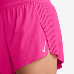 Nike Women's DRI-FIT ADV Aeroswift Mid-Rise Brief-Lined 3" Running Shorts (645 - Hyper Pink/Black) -FastStride Gear AURORA FN2328 645 PHSYM002 2000