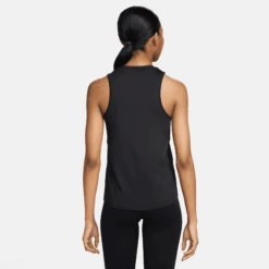 Nike Women's One Classic Dri-FIT Tank Top (010 - Black/Black) -FastStride Gear AURORA FN2808 010 PHSBM001 2000