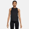 Nike Women's One Classic Dri-FIT Tank Top (010 - Black/Black) -FastStride Gear AURORA FN2808 010 PHSFM001 2000
