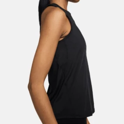 Nike Women's One Classic Dri-FIT Tank Top (010 - Black/Black) -FastStride Gear AURORA FN2808 010 PHSYM003 2000