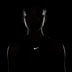 Nike Women's One Classic Dri-FIT Tank Top (010 - Black/Black) -FastStride Gear AURORA FN2808 010 PHSYM005 2000