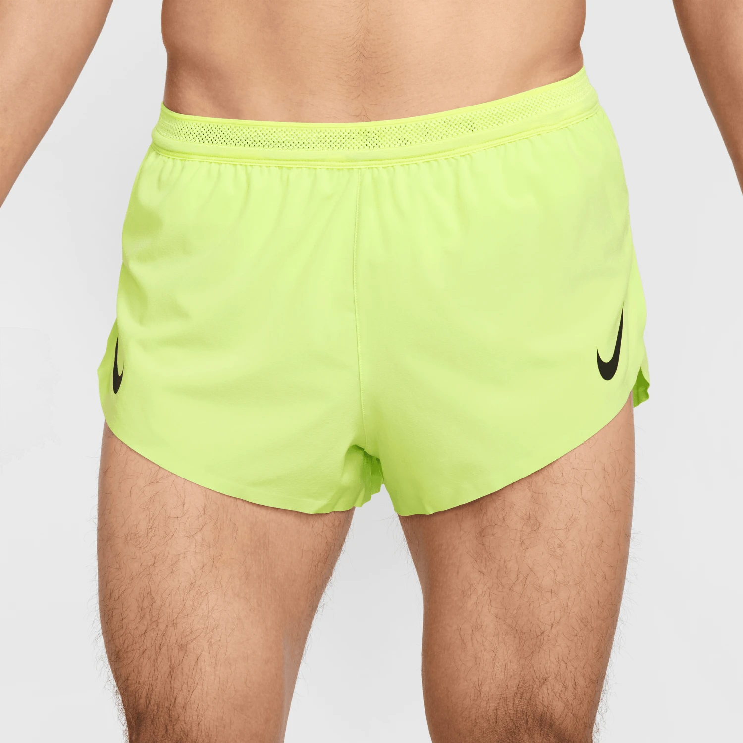 Nike Men's Aeroswift Dri-FIT ADV 2" Brief-Lined Running Shorts (736 - Light Lemon Twist/Black) 3 Nike Men's Aeroswift Dri-FIT ADV 2" Brief-Lined Running Shorts (736 - Light Lemon Twist/Black)
