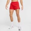 Nike Men's Dri-FIT Fast 3" Brief-Lined Running Shorts (696 - LT Crimson/Black/Reflective Silver) -FastStride Gear AURORA FN3355 696 PHSFM001 2000