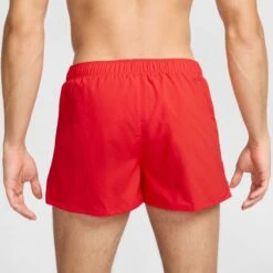 Nike Men's Dri-FIT Fast 3" Brief-Lined Running Shorts (696 - LT Crimson/Black/Reflective Silver) -FastStride Gear AURORA FN3355 696 PHSYM001 2000
