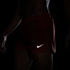 Nike Men's Dri-FIT Fast 3" Brief-Lined Running Shorts (696 - LT Crimson/Black/Reflective Silver) -FastStride Gear AURORA FN3355 696 PHSYM007 2000