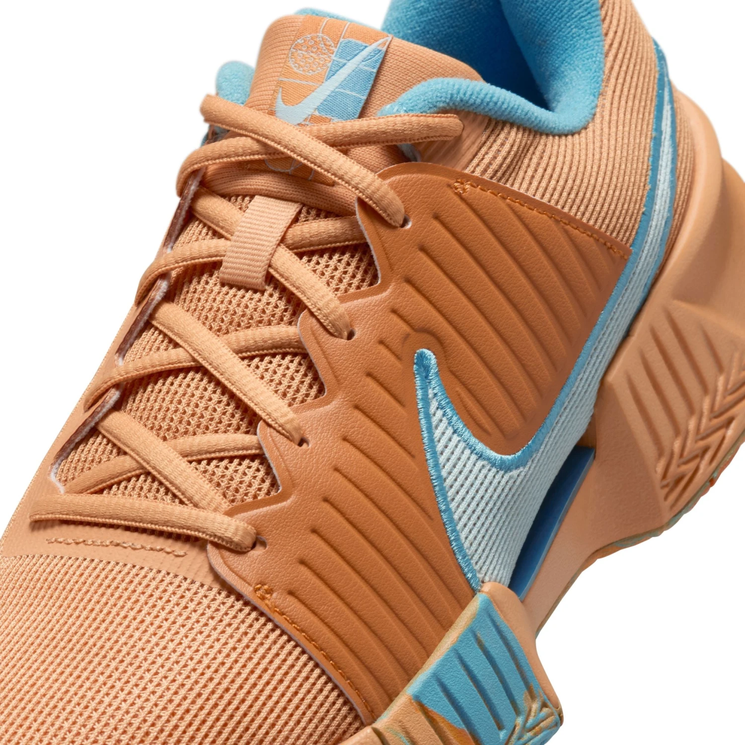 Nike Women's Zoom Challenge Pickleball (802 - Copper Moon/Glacier Blue-Monarch) 6 Nike Women's Zoom Challenge Pickleball (802 - Copper Moon/Glacier Blue-Monarch) - Image 4