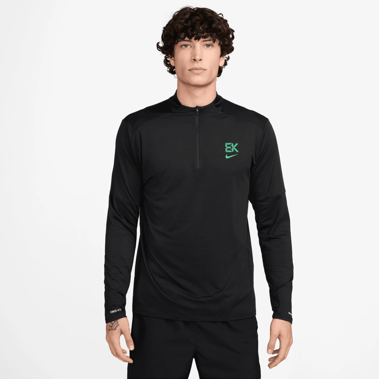 Men's Dri-FIT Eliud Kipchoge Nike Element "Kipchoge" Running Top (010 - Black/Reflective Silver) 3 Men's Dri-FIT Eliud Kipchoge Nike Element "Kipchoge" Running Top (010 - Black/Reflective Silver)