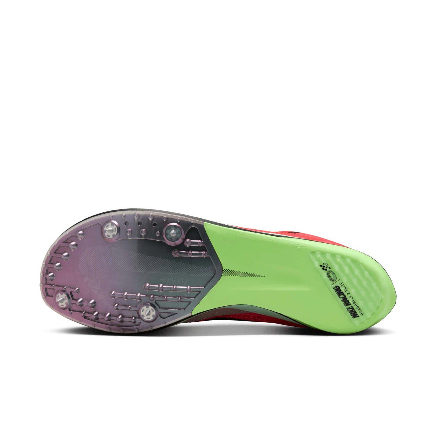 Nike Unisex Dragonfly 2 Elite (600 - Bright Crimson/Cave Purple-Lime Blast) 10 Nike Unisex Dragonfly 2 Elite (600 - Bright Crimson/Cave Purple-Lime Blast) - Image 8