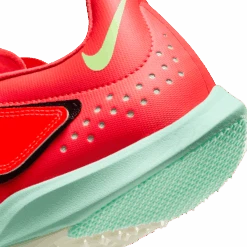Nike Unisex Air Zoom Long Jump Elite (600 - Bright Crimson/Washed Coral-Lime Blast) -FastStride Gear AURORA FZ9326 600 PHSYD002 2000