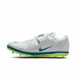 Nike Unisex High Jump Elite (100 - White/Bright Spruce-Barely Green) 15 Nike Unisex High Jump Elite (100 - White/Bright Spruce-Barely Green) -FastStride Gear AURORA FZ9636 100 PHSLH001 2000