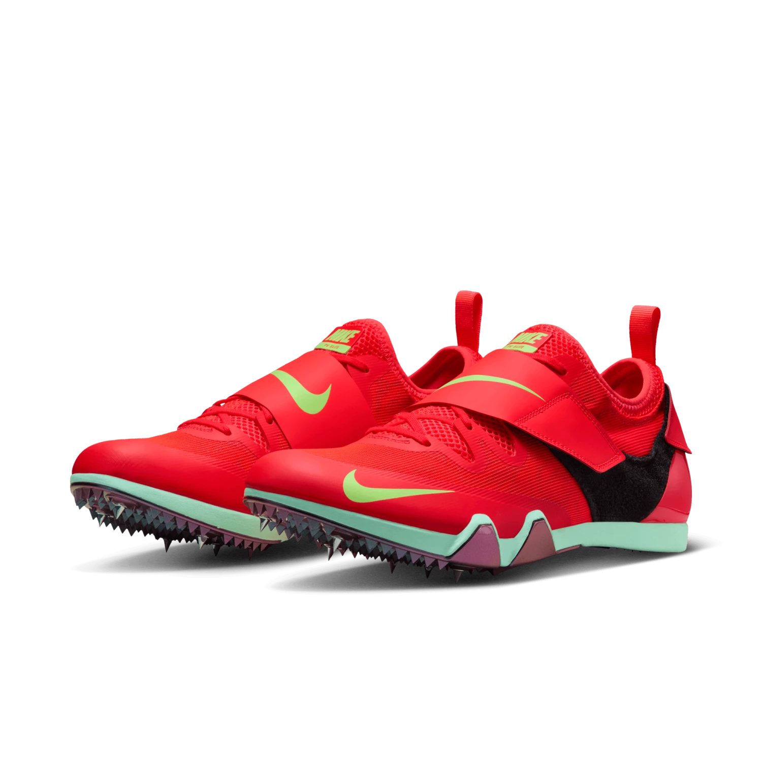 Nike Unisex Pole Vault Elite (600 - Bright Crimson/Washed Coral-Lime Blast) 5 Nike Unisex Pole Vault Elite (600 - Bright Crimson/Washed Coral-Lime Blast) - Image 3