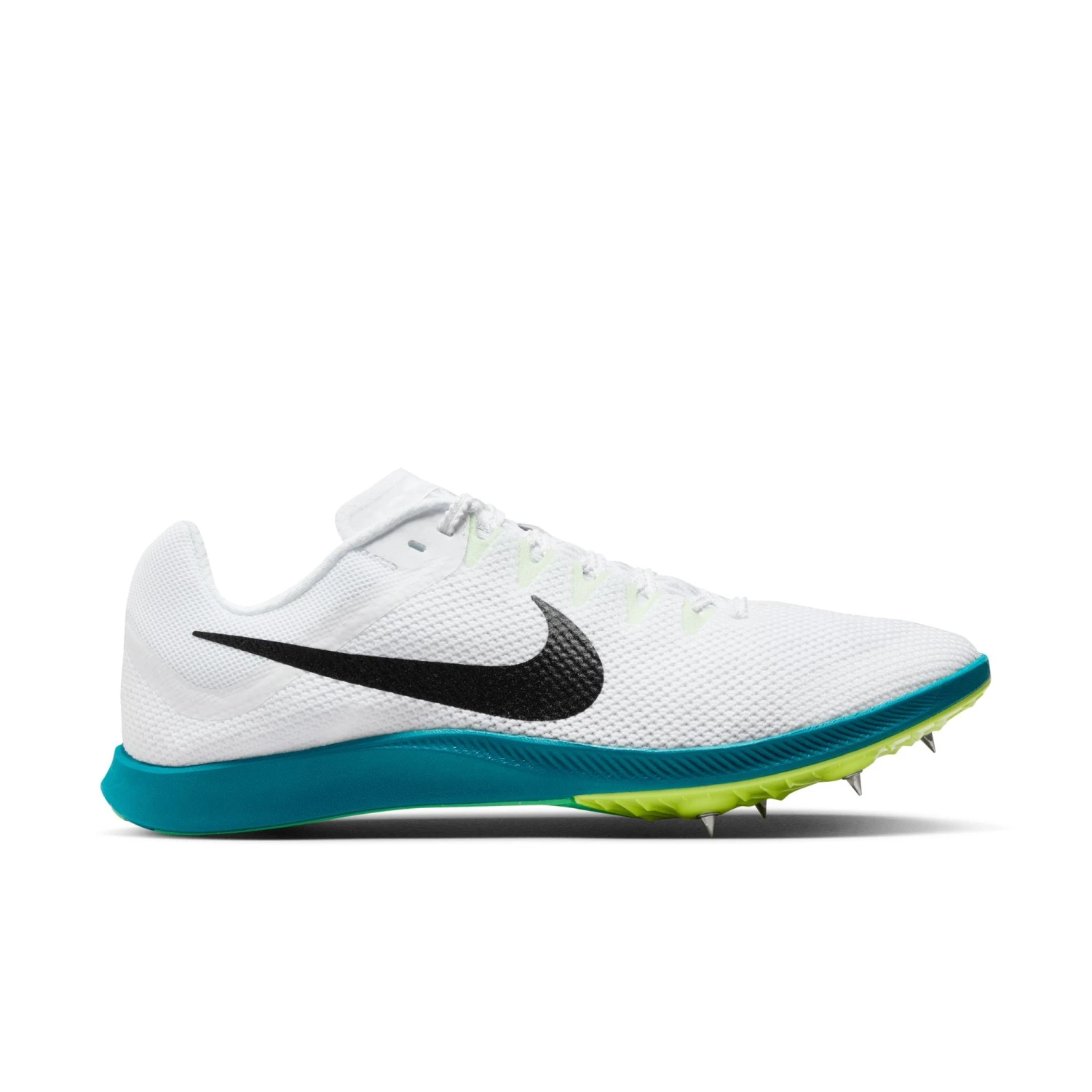Nike Unisex Zoom Rival Distance (102 - White/Black-Bright Spruce-Vapor Green) 3 Nike Unisex Zoom Rival Distance (102 - White/Black-Bright Spruce-Vapor Green)