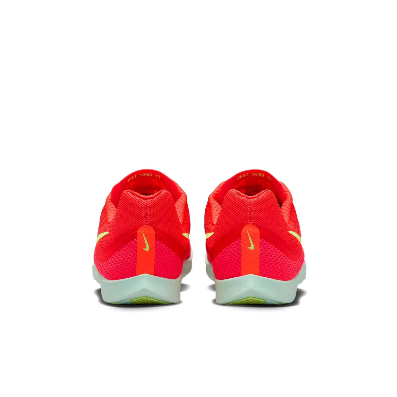 Nike Unisex Zoom Rival Distance (600 - Bright Crimson/Washed Coral-Barely Volt) 8 Nike Unisex Zoom Rival Distance (600 - Bright Crimson/Washed Coral-Barely Volt) - Image 6