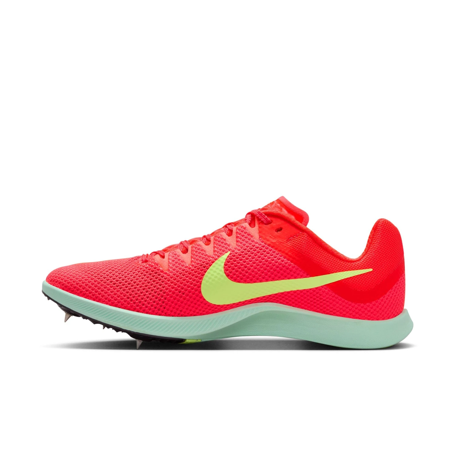 Nike Unisex Zoom Rival Distance (600 - Bright Crimson/Washed Coral-Barely Volt) 4 Nike Unisex Zoom Rival Distance (600 - Bright Crimson/Washed Coral-Barely Volt) - Image 2