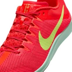 Nike Unisex Zoom Rival Distance (600 - Bright Crimson/Washed Coral-Barely Volt) 17 Nike Unisex Zoom Rival Distance (600 - Bright Crimson/Washed Coral-Barely Volt) -FastStride Gear AURORA FZ9653 600 PHSYD002 2000