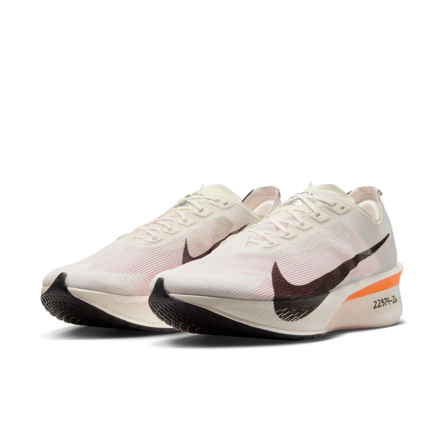 Nike Men’s Vaporfly 4 Proto (100 - Sail/Black-Total Orange-White) 5 Nike Men’s Vaporfly 4 Proto (100 - Sail/Black-Total Orange-White) - Image 3