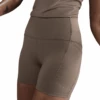 Nike Women's Swift Women's High-Waisted 4" Tight Running Shorts With Pockets (233 - Mink Brown) 1 Nike Women's Swift Women's High-Waisted 4" Tight Running Shorts With Pockets (233 - Mink Brown) -FastStride Gear AURORA HJ2258 233 PHSYM001 2000