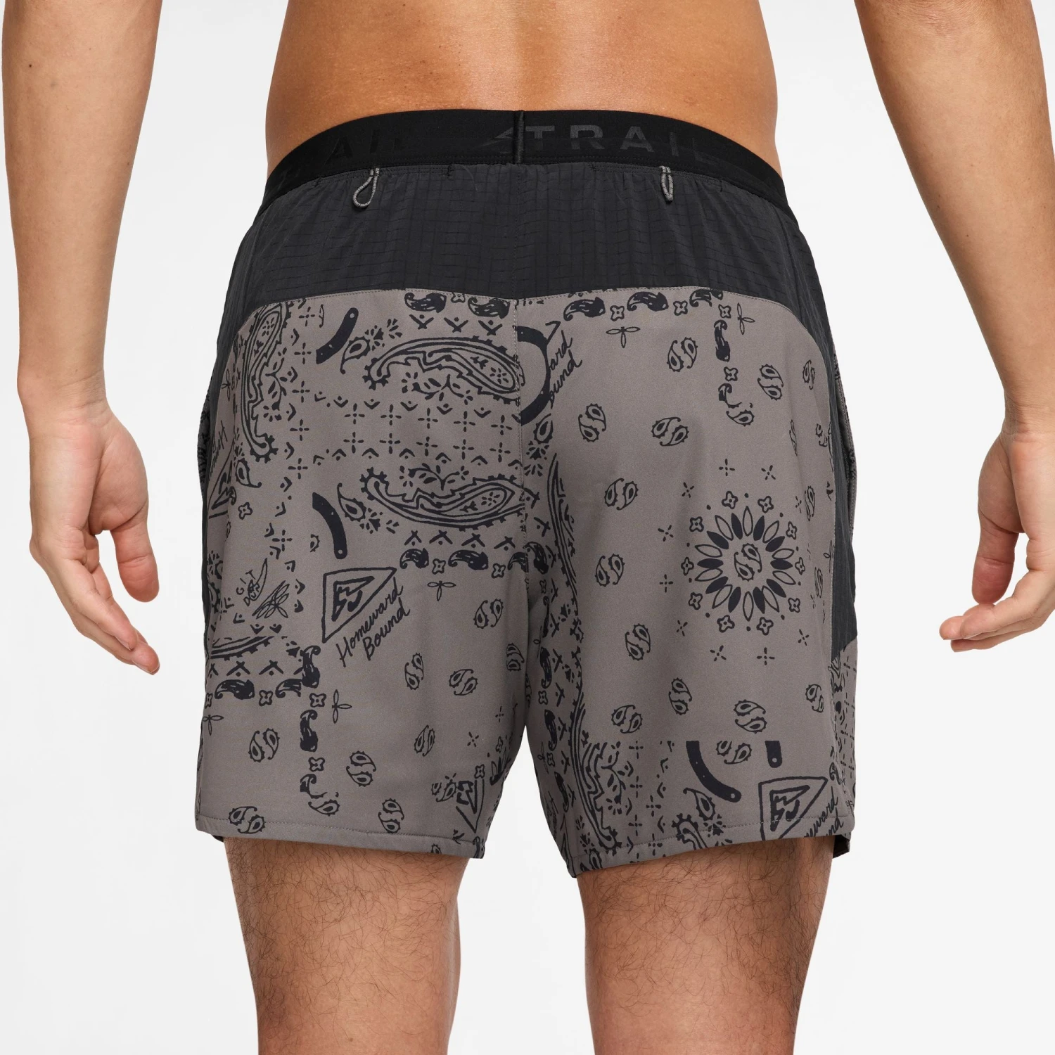 Nike Men's Trail Dri-FIT 6" Brief-Lined Running Shorts (289 - Cave Stone/Black/Black) 4 Nike Men's Trail Dri-FIT 6" Brief-Lined Running Shorts (289 - Cave Stone/Black/Black) - Image 2