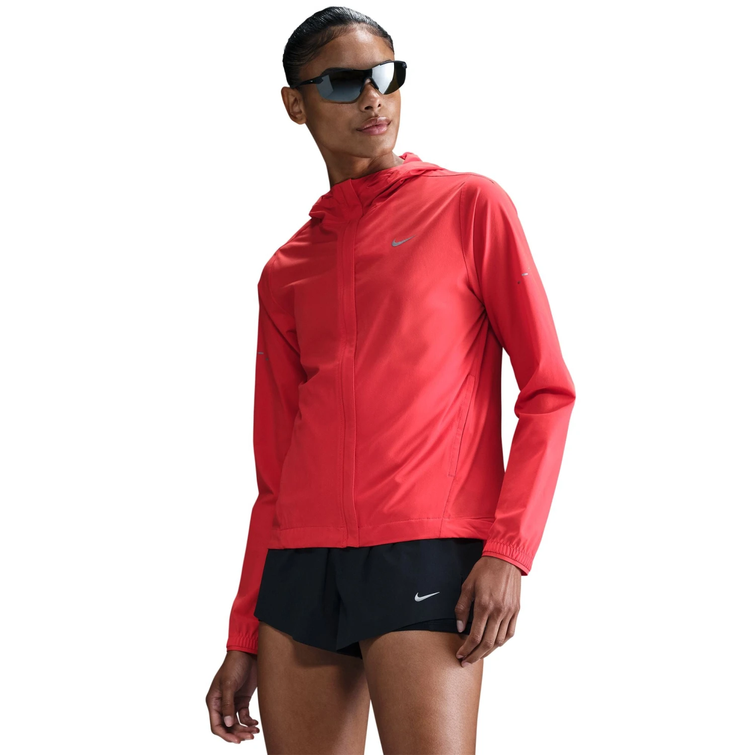 Nike Women's Swift Repel Packable Running Jacket (696 - LT Crimson/Reflective Silver) 3 Nike Women's Swift Repel Packable Running Jacket (696 - LT Crimson/Reflective Silver)