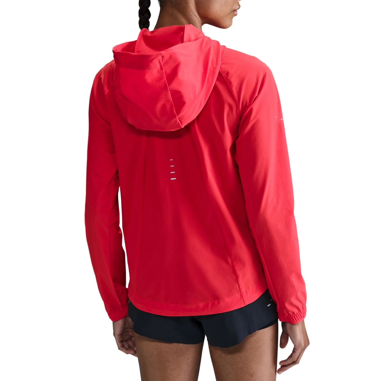Nike Women's Swift Repel Packable Running Jacket (696 - LT Crimson/Reflective Silver) 4 Nike Women's Swift Repel Packable Running Jacket (696 - LT Crimson/Reflective Silver) - Image 2