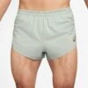 Nike Men's Aeroswift X Jakob Dri-FIT ADV 2" Brief-Lined Running Shorts (034 - Light Silver/Metallic Gold) -FastStride Gear AURORA HQ4197 034 PHSFM001 2000