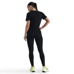 Nike Women's Swift High-Waisted 7/8 Running Leggings W/ Reflective Accents (010 - Black/Dark Smoke Grey) -FastStride Gear AURORA HV2287 010 PHSBM001 2000