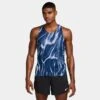 Nike Men's AeroSwift Dri-FIT ADV Singlet (492 - Coastal Blue/White) 1 Nike Men's AeroSwift Dri-FIT ADV Singlet (492 - Coastal Blue/White) -FastStride Gear AURORA HV2643 492 PHSFM001 2000