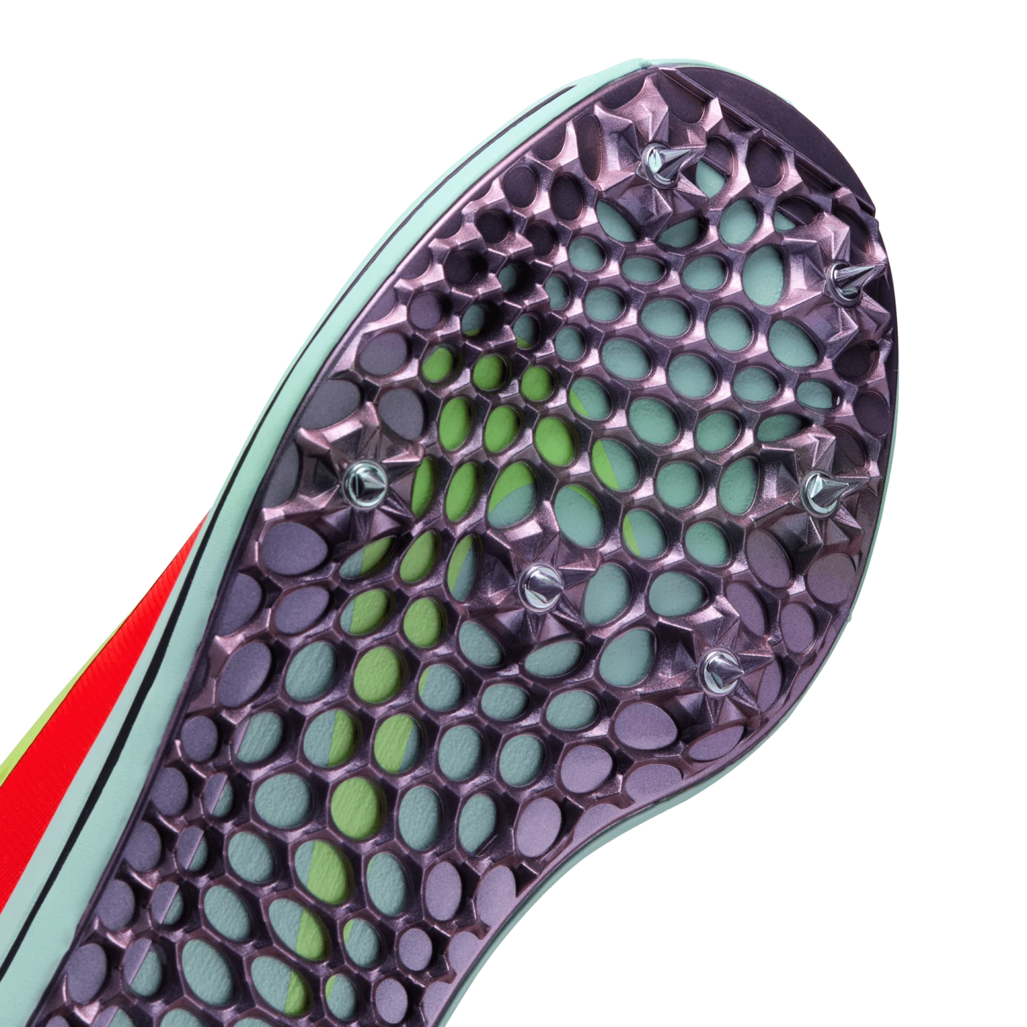 Nike Unisex Triple Jump Elite 3 (600 - Bright Crimson/Lime Blast-Mint Foam) 10 Nike Unisex Triple Jump Elite 3 (600 - Bright Crimson/Lime Blast-Mint Foam) - Image 8