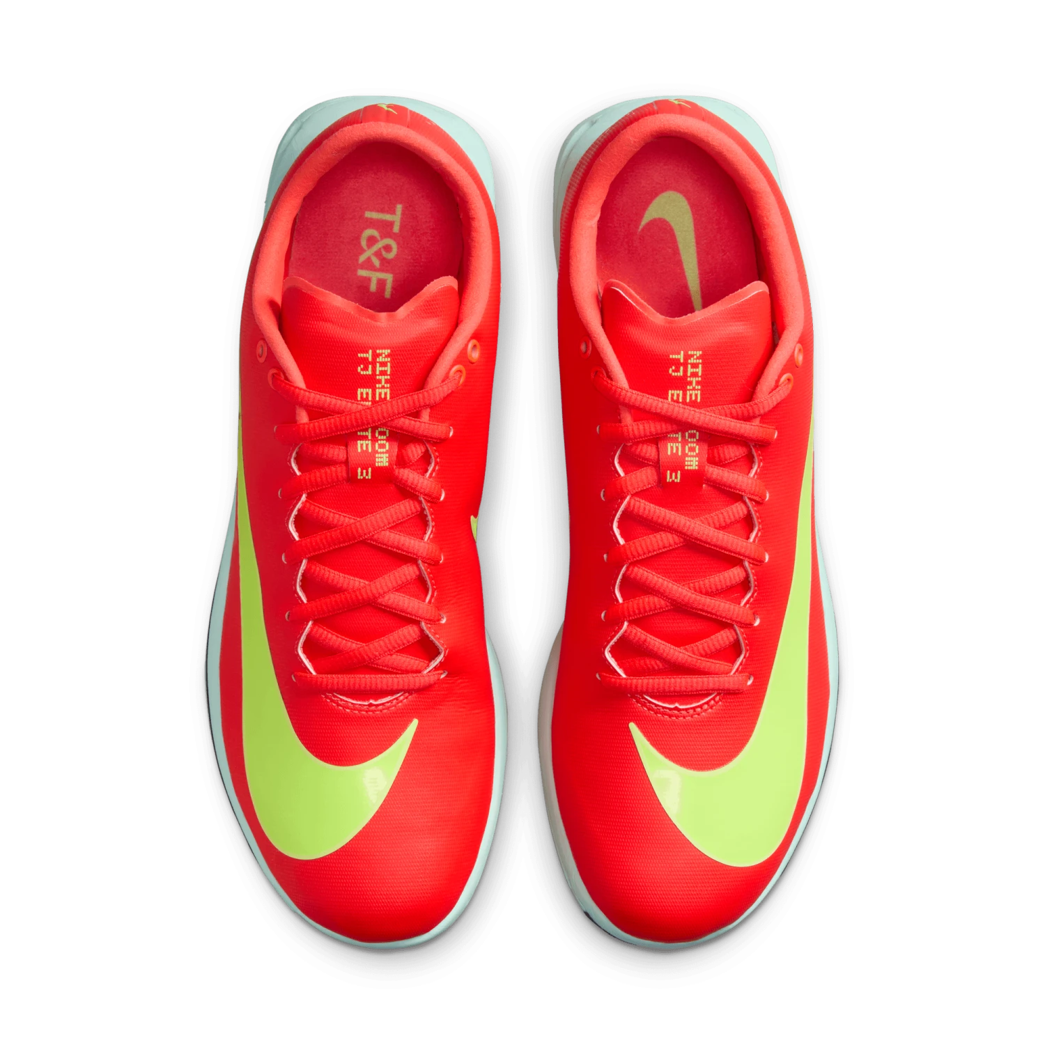 Nike Unisex Triple Jump Elite 3 (600 - Bright Crimson/Lime Blast-Mint Foam) 9 Nike Unisex Triple Jump Elite 3 (600 - Bright Crimson/Lime Blast-Mint Foam) - Image 7