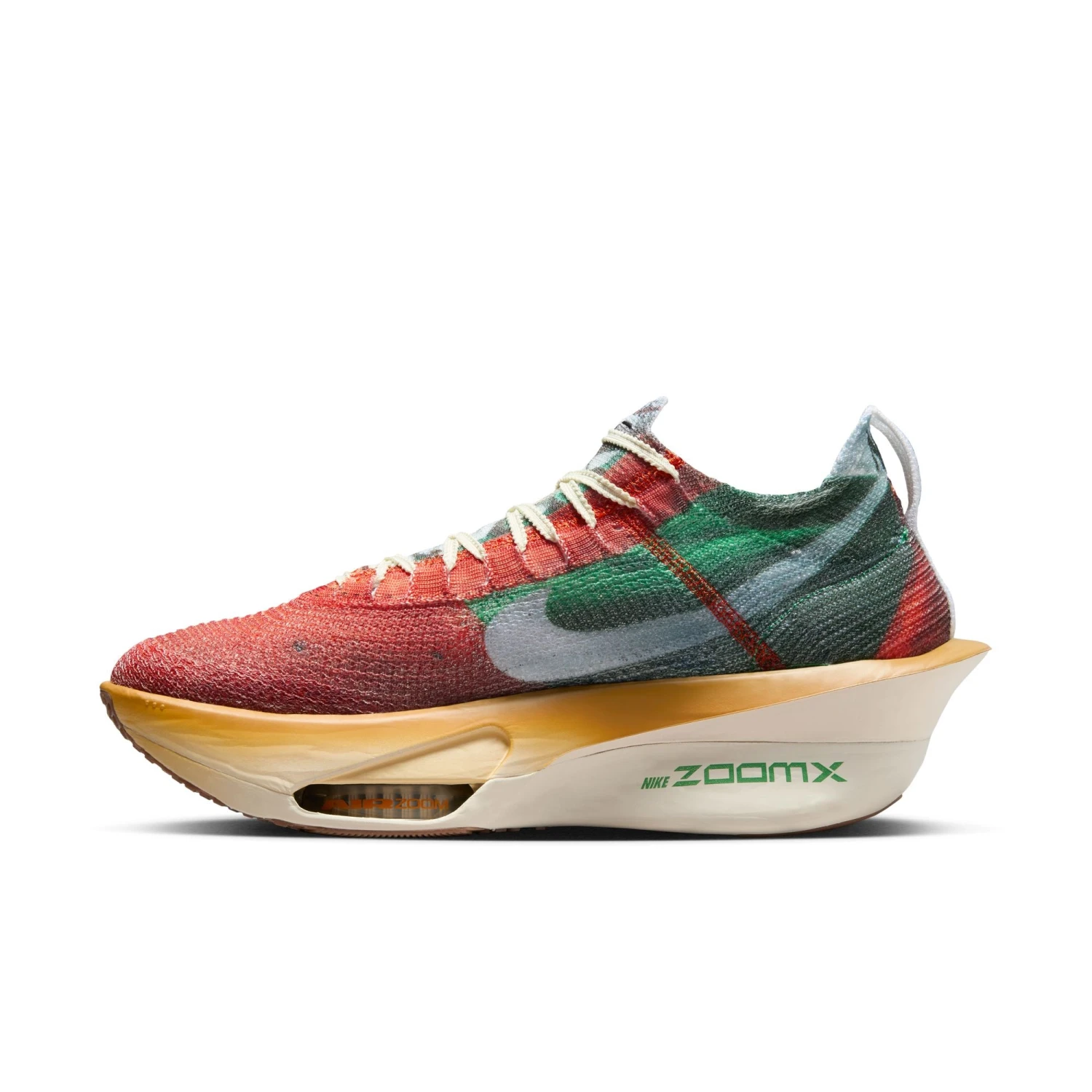 Nike Men's Alphafly 3 Premium (999 - Multi-Color/Clear-Starfish-Aloe Verde) 4 Nike Men's Alphafly 3 Premium (999 - Multi-Color/Clear-Starfish-Aloe Verde) - Image 2
