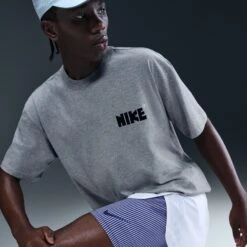 Nike Men's Running T-Shirt (063 - Dk Grey Heather) -FastStride Gear AURORA IH4579 063 PHSYMG03 2000