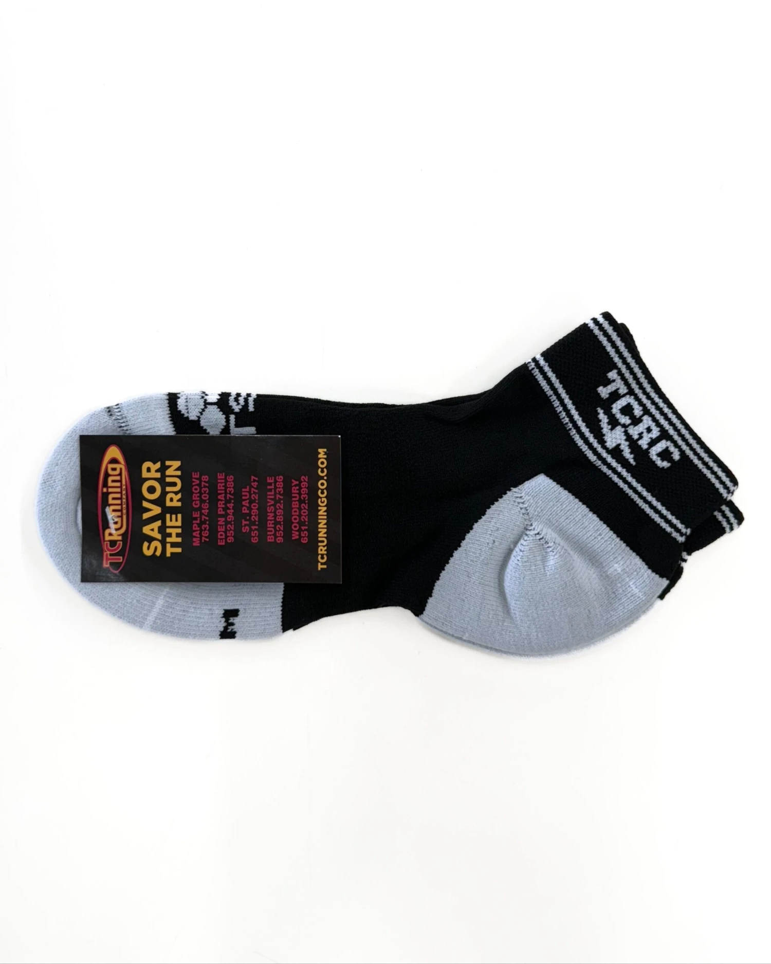TCRC Custom Socks (Black/Grey) 6 TCRC Custom Socks (Black/Grey) - Image 4