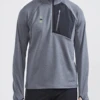 Craft Men’s TCRC Core Trim Thermal Midlayer (975000 - Dark Grey Melange) -FastStride Gear Craft DkGrey Melange