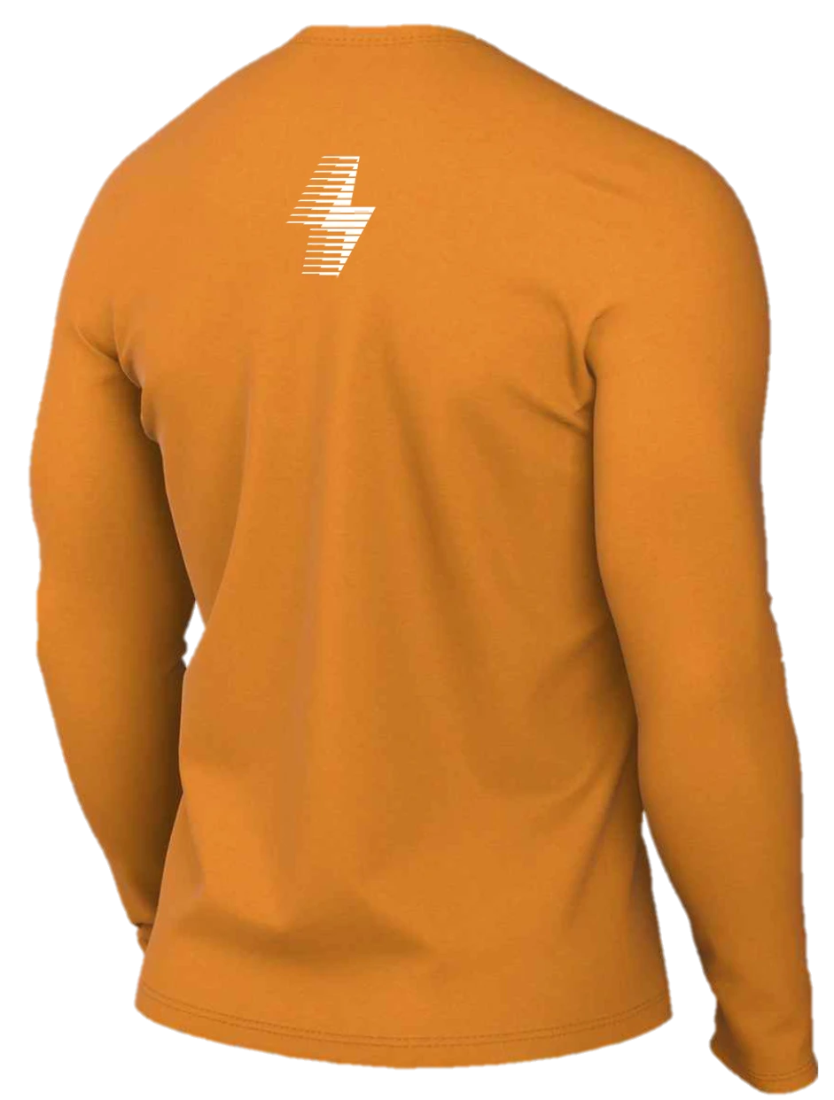 Men’s Nike X TCRC Legend Long Sleeve Tee (873 - Bright Ceramic/White) 4 Men’s Nike X TCRC Legend Long Sleeve Tee (873 - Bright Ceramic/White) - Image 2