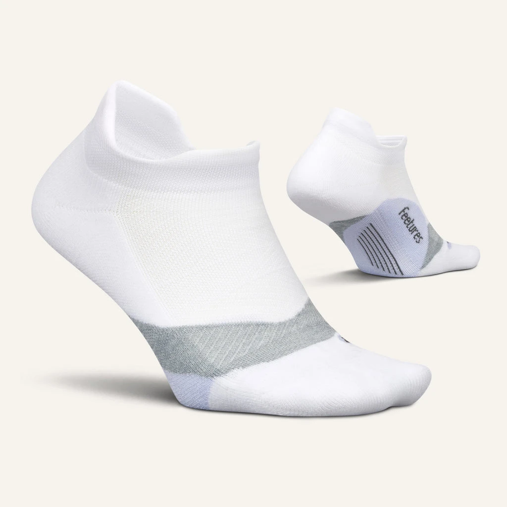 Feetures Elite Light Cushion No Show Tab (White Lilatech) 4 Feetures Elite Light Cushion No Show Tab (White Lilatech) - Image 2