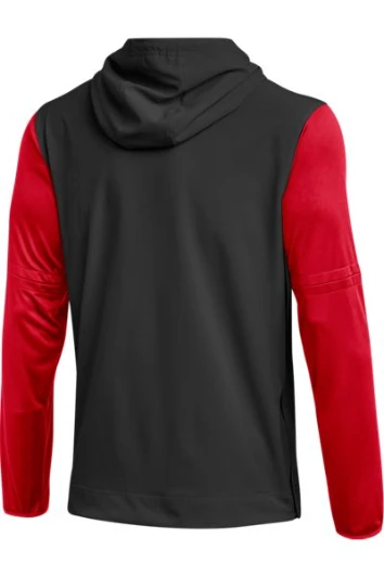 TCRC Nike Lightweight Pregame Jacket (Black/University Red) 4 TCRC Nike Lightweight Pregame Jacket (Black/University Red) - Image 2