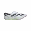 ADIDAS Unisex Adizero Finesse (Cloud White/Core Black/Green Spark) 2 ADIDAS Unisex Adizero Finesse (Cloud White/Core Black/Green Spark) -FastStride Gear IE5487 1 FOOTWEAR Photography SideLateralCenterView transparent