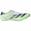 ADIDAS Unisex Sprintstar (Cloud White/Core Black/Green Spark) -FastStride Gear IG7446 10 FOOTWEAR Photography LeftSideCenterLateralView transparent