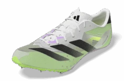ADIDAS Unisex Sprintstar (Cloud White/Core Black/Green Spark) 14 ADIDAS Unisex Sprintstar (Cloud White/Core Black/Green Spark) -FastStride Gear IG7446 9 FOOTWEAR 3D Rendering SideLateralLeftView transparent