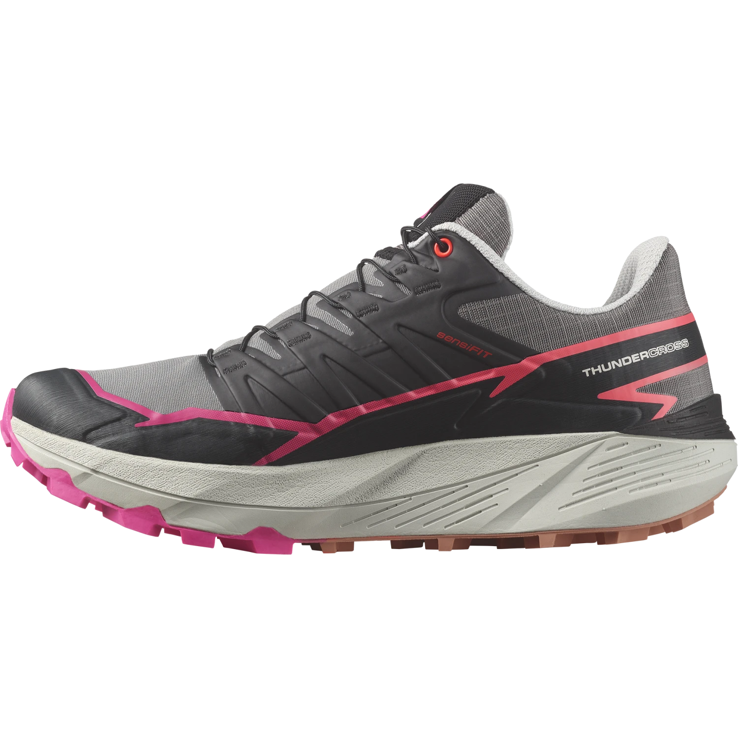 Salomon Women’s Thundercross (Plum Kitten/Black/Pink Glo) 4 Salomon Women’s Thundercross (Plum Kitten/Black/Pink Glo) - Image 2