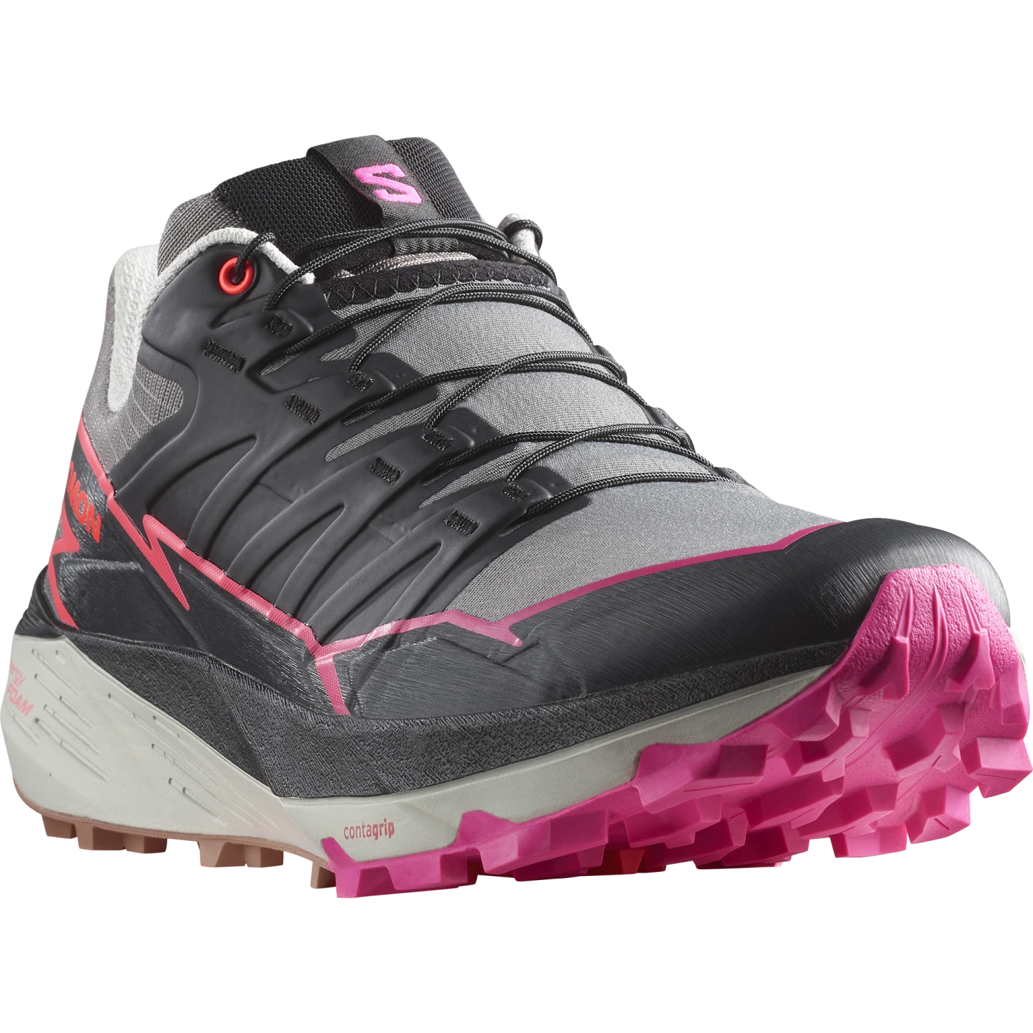 Salomon Women’s Thundercross (Plum Kitten/Black/Pink Glo) 5 Salomon Women’s Thundercross (Plum Kitten/Black/Pink Glo) - Image 3