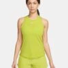 Nike Women's DRI-FIT One Luxe Tank (308 - Bright Cactus/Reflective Silver) -FastStride Gear IMG 3377
