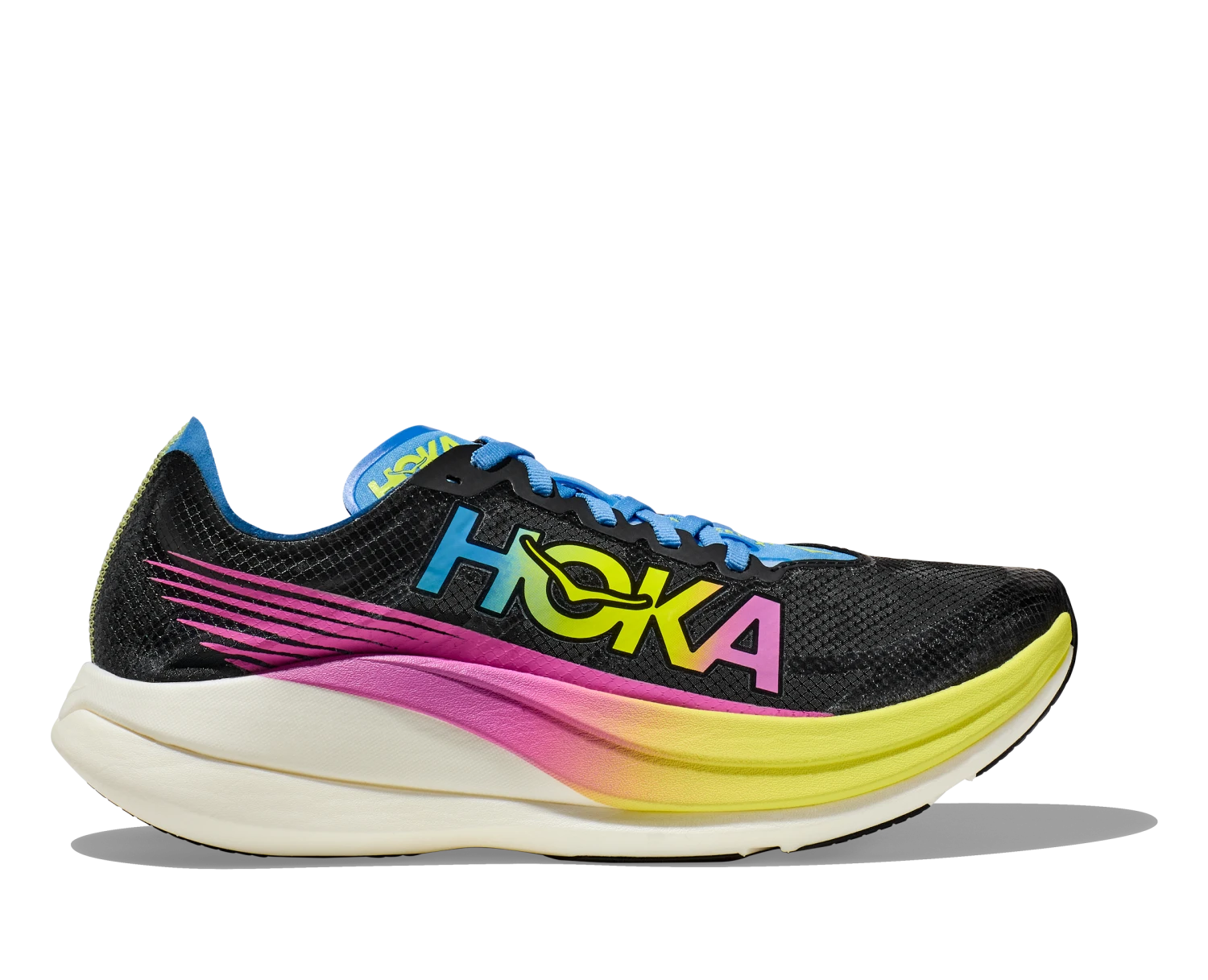 Hoka Unisex Rocket X 2 (BKML - Black/Multi) 3 Hoka Unisex Rocket X 2 (BKML - Black/Multi)