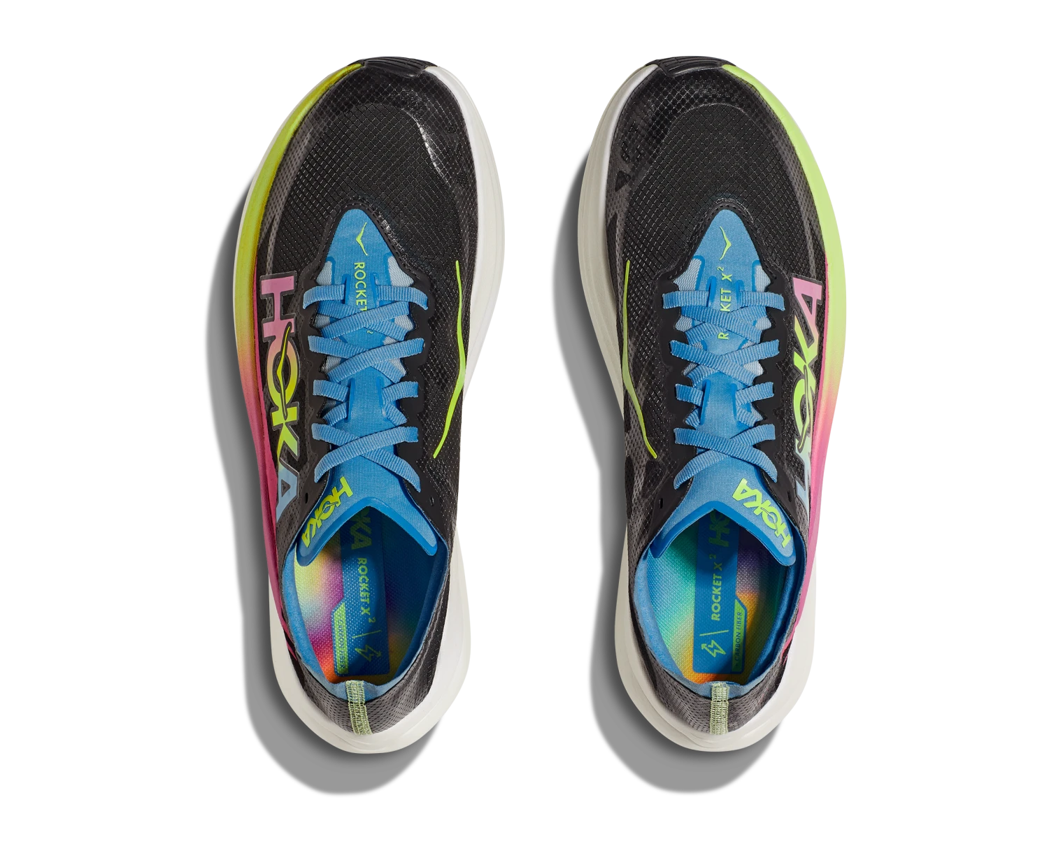 Hoka Unisex Rocket X 2 (BKML - Black/Multi) 7 Hoka Unisex Rocket X 2 (BKML - Black/Multi) - Image 5