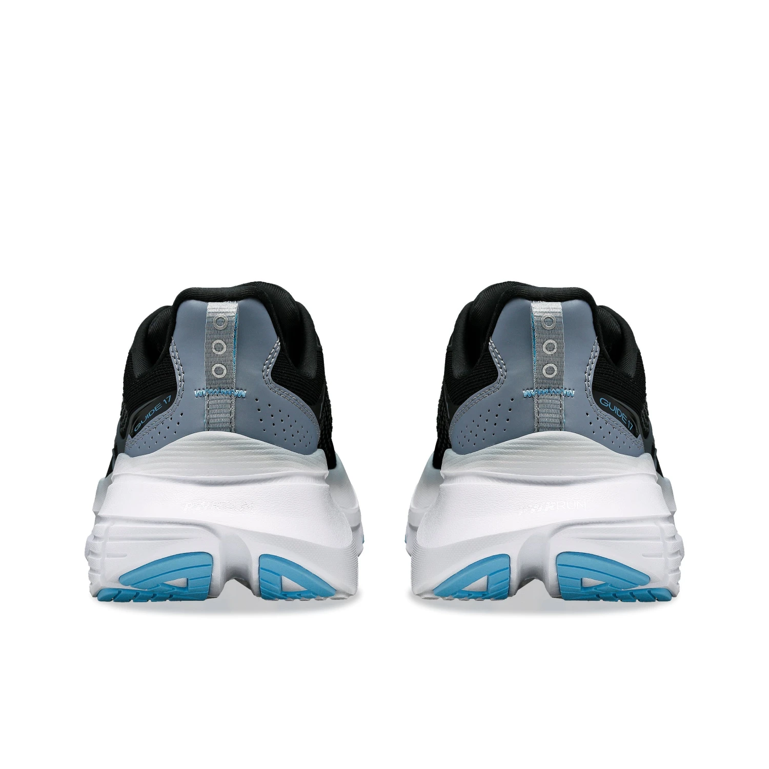 Saucony Women’s Guide 17 WIDE (100 - Black/Fog) 7 Saucony Women’s Guide 17 WIDE (100 - Black/Fog) - Image 5