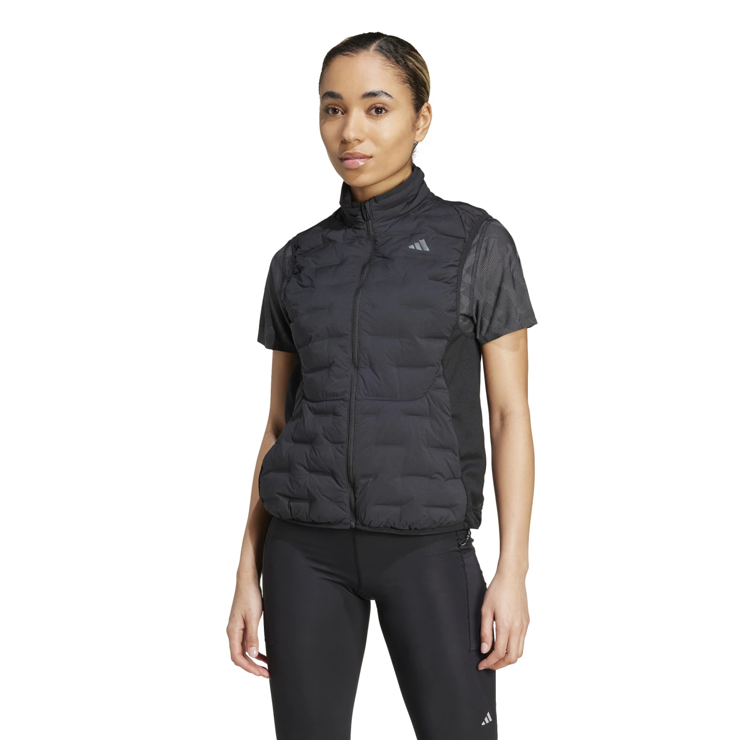ADIDAS Women's Adizero Vest (Black) 4 ADIDAS Women's Adizero Vest (Black) - Image 2